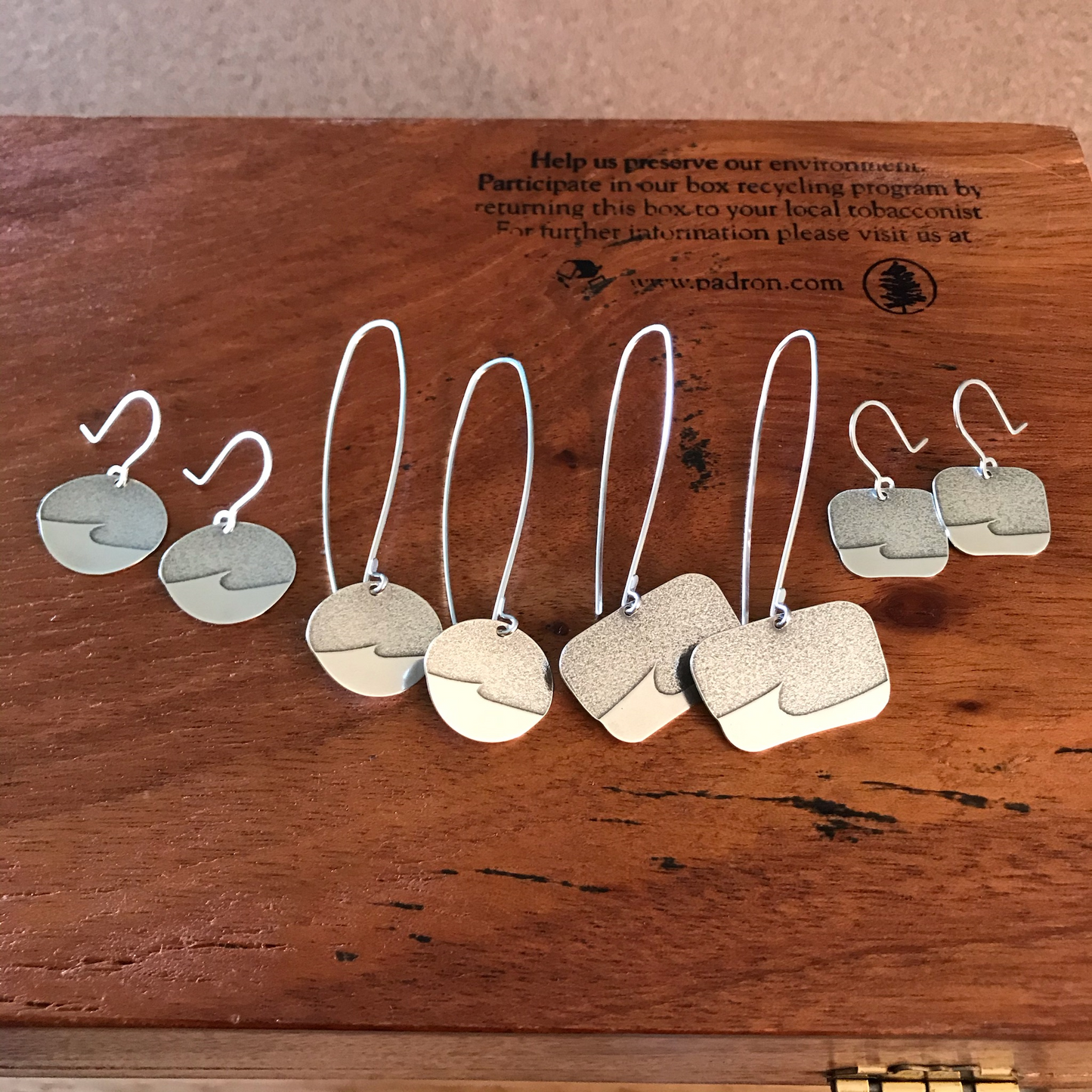 Wave Earrings - Oval