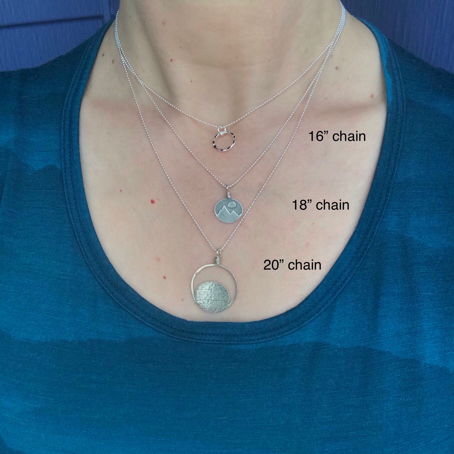 Mountain Drop Necklace