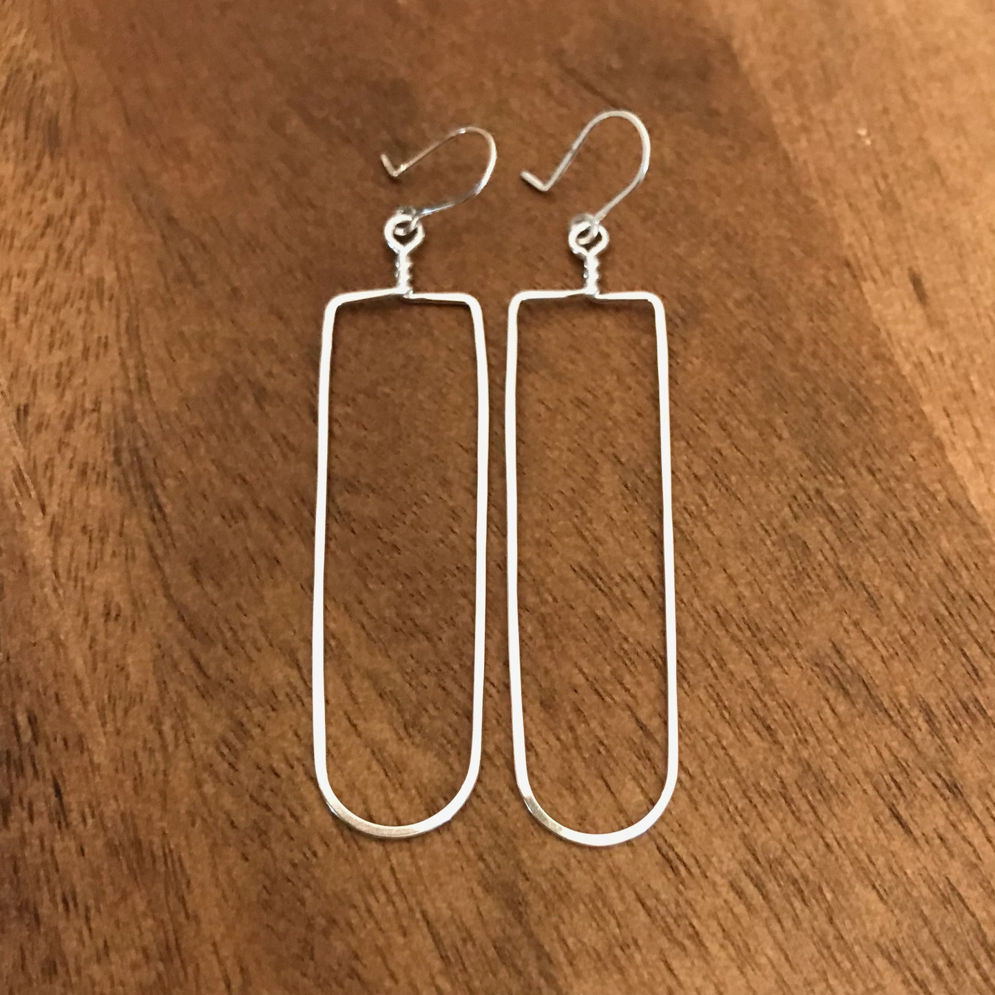 Rounded Rectangle Earring