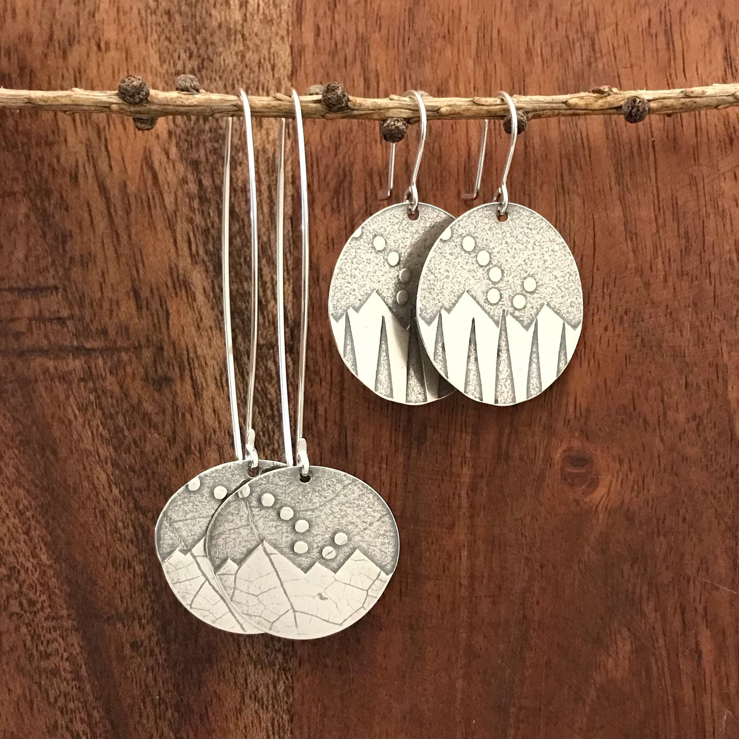 Mountain/Big Dipper Earring