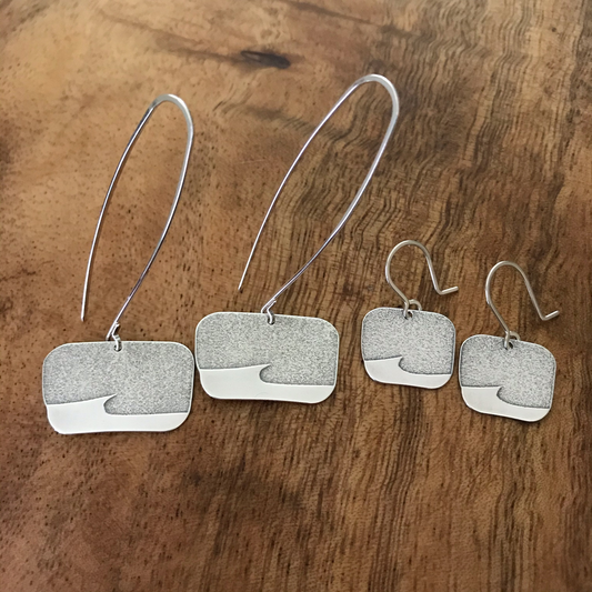 Wave Earing - Rectangle