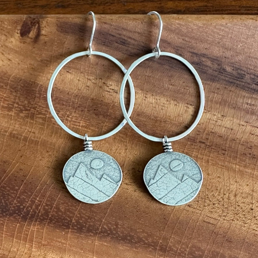 Mountain Drop Earrings