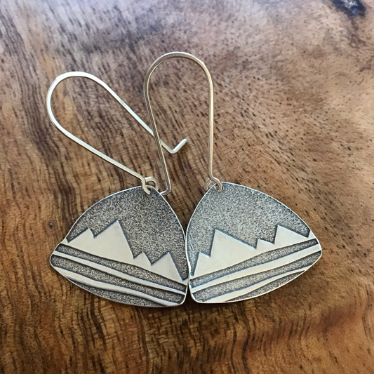 Mountain & Waves Earrings